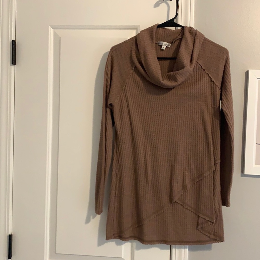 Cowl neck sweater
